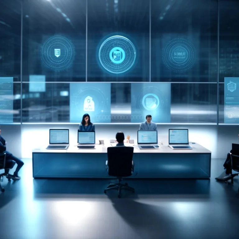 Secure communication training session