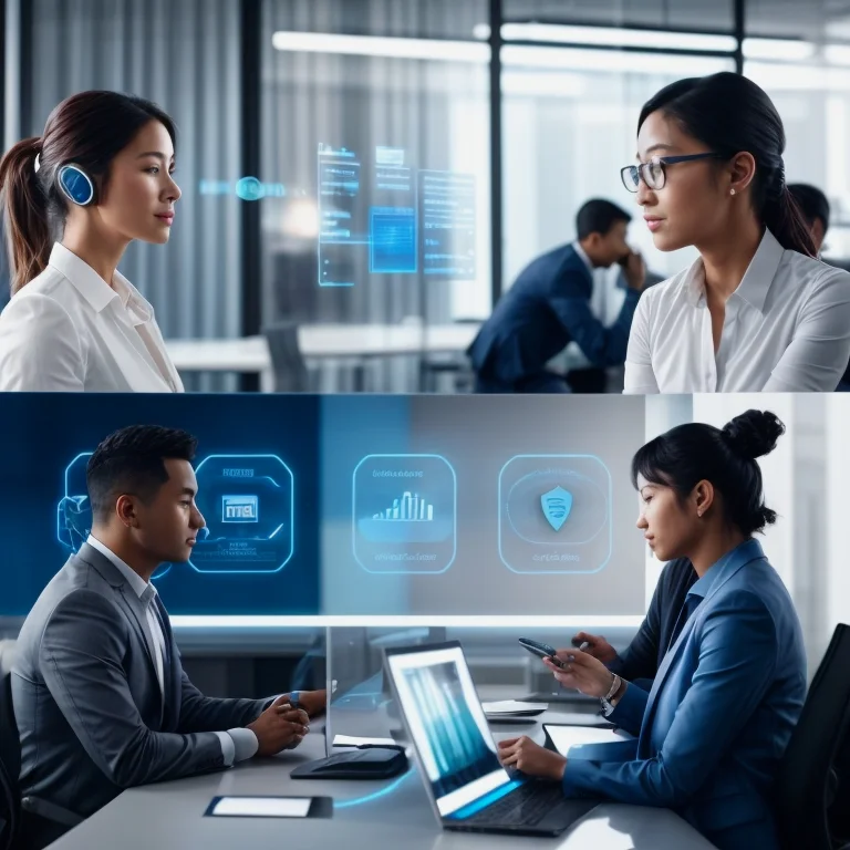 Instructor guiding participants